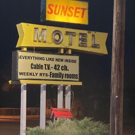 Sunset Motel Santa Rosa, Nm 外观 照片