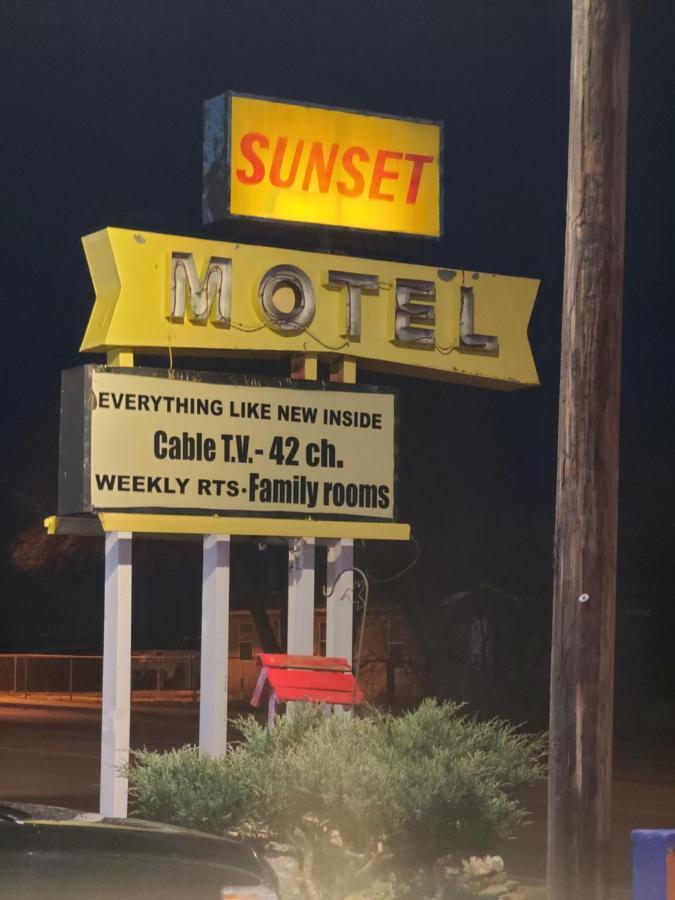 Sunset Motel Santa Rosa, Nm 外观 照片